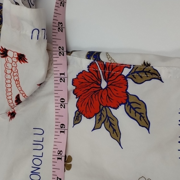 Zipcode Ricky Singh slim fit large Hawaiian Maui short sleeve shirt buttondown - Picture 7 of 10